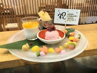 お誕生日など、お祝いメッセージ入りのプレートです。
