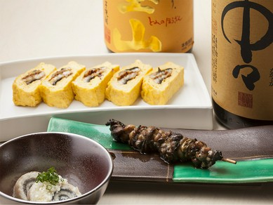 上質な鰻を使った美味しい肴をさらに引き立てる焼酎
