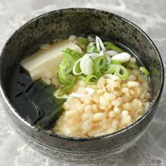 食事の〆にぴったり『たぬき豆腐』