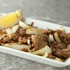 シンプルな味付けが評判『牛肉バター焼き』
