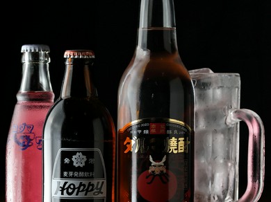 さまざまな飲み方ができる、飲みやすい甲類焼酎