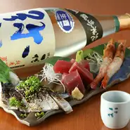 串焼とともに注文したい、築地仕入れの本格派『日替わり鮮魚』