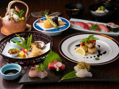 日本料理の美しさと、四季折々の味覚を楽しめる『懐石料理』