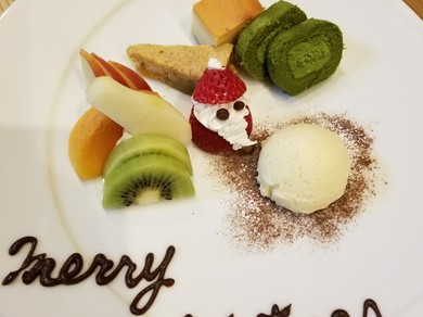 クリスマス限定コースがある