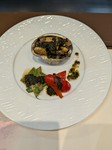 最近1番人気のディナーコースです。
鮑の鉄板焼と黒毛和牛ステーキが楽しめます