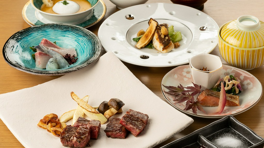 和食の懐石料理のように色々な料理が登場『バラエティーコース』