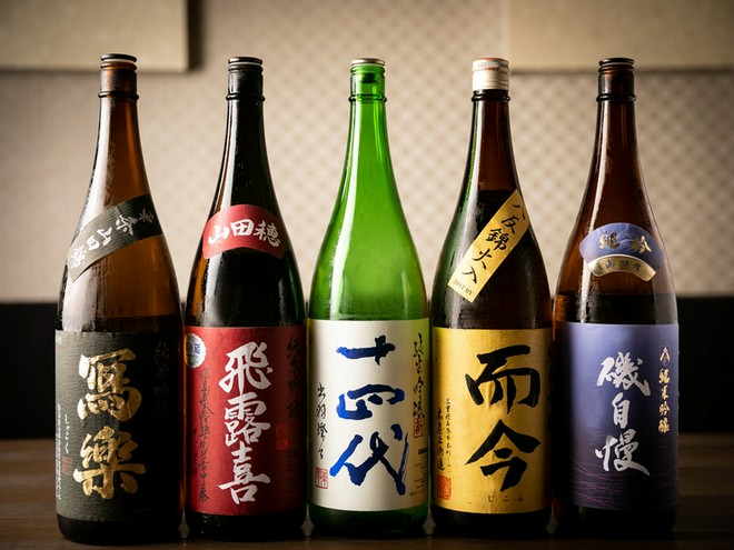 日本酒にこだわっている
