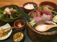 前菜3種
川田農園の無農薬サラダ
ご飯　味噌汁付き