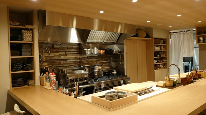 カウンター席がある