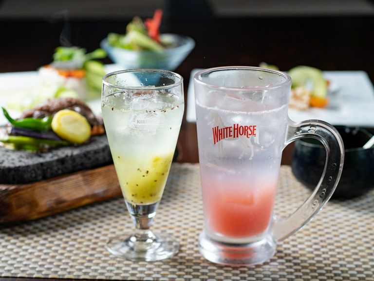 果実酒やサワーの種類が豊富