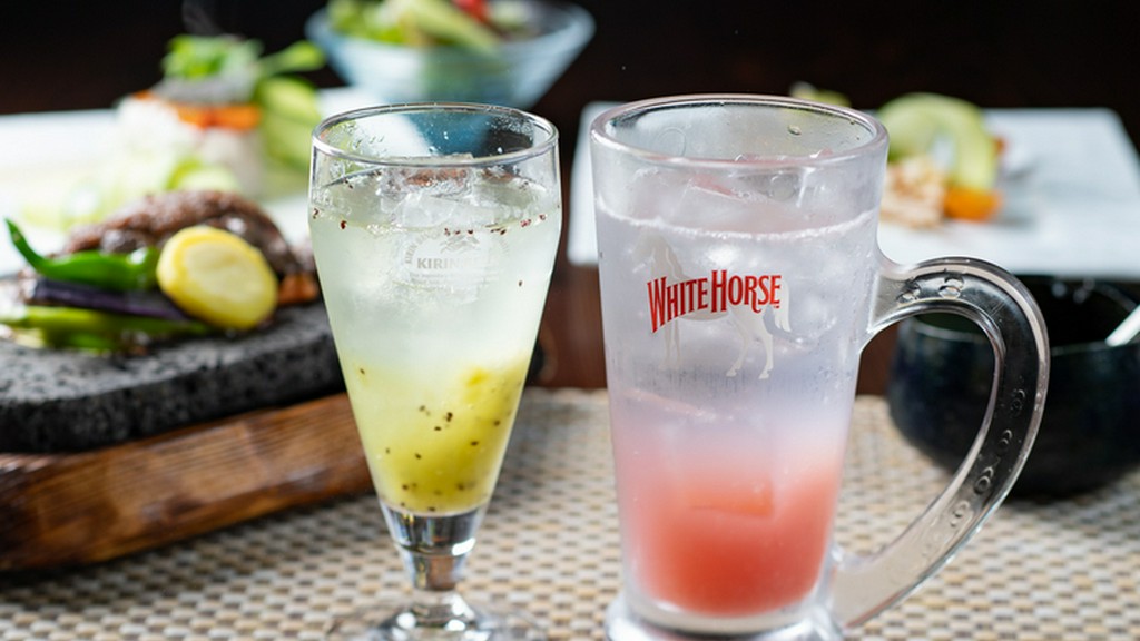 果実酒やサワーの種類が豊富