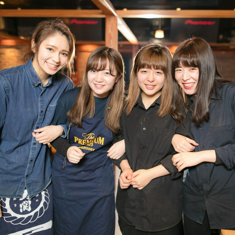 尽きることのない楽しい会話に花が咲く、女子会プラン