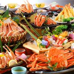 季節の食材と蟹料理が絶品