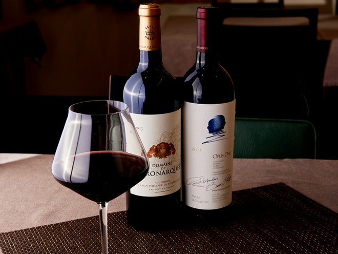 ワインにこだわっている