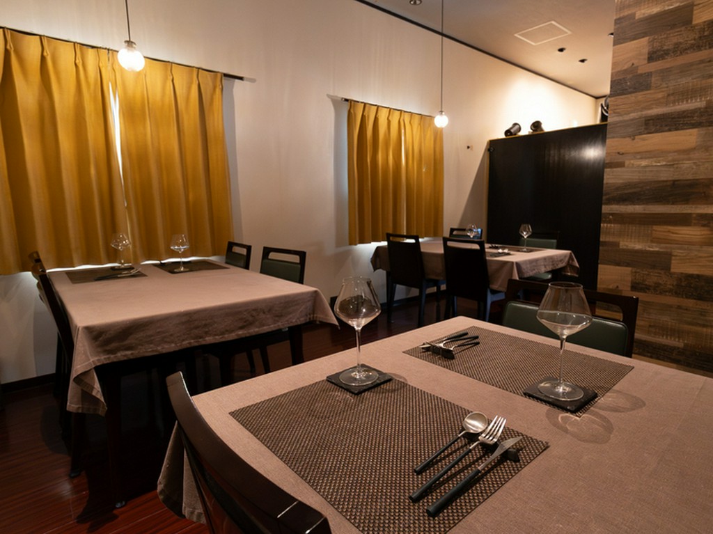 ゆったりした座席のレイアウト