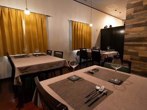 ゆったりした座席のレイアウト