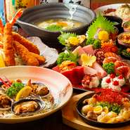 目にも鮮やかな料理が揃ったコースや飲み放題などが充実しており、女子会にも重宝します。個室を利用してのガールズトークもおすすめ。美味しい料理とお酒を囲んで、おしゃべりが止まりません。