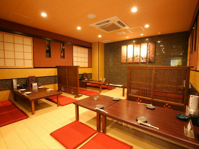座敷がある