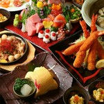 ちょっとした贅沢宴会に◎豪華食材をふんだんに使った、大満足間違いなしの創作料理をご用意しております♪