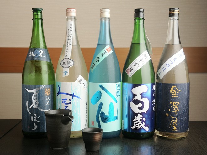 日本酒にこだわっている