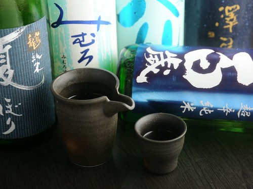 季節によって、魚によって変わるこだわりの地酒