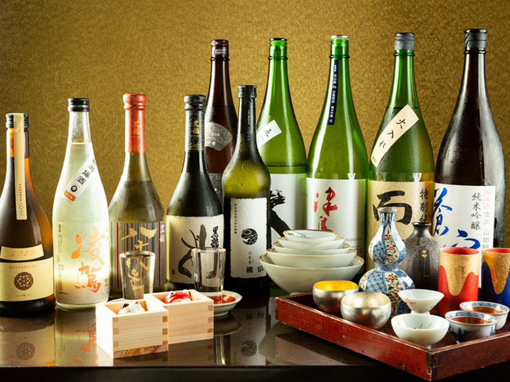 京都の地酒をはじめ、全国の銘酒が揃う『日本酒』