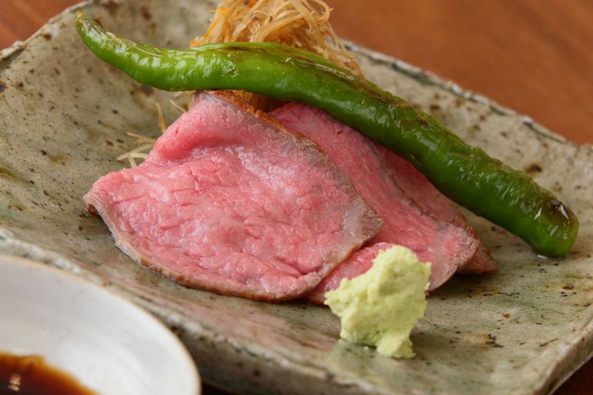 『ローストビーフ』や『とんかつ』など、月毎に入れ替わる肉料理