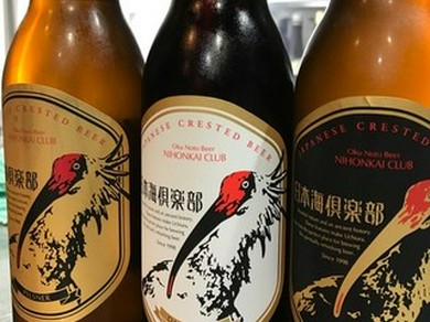 能登唯一のビール工房「日本海俱楽部」のビールも用意				