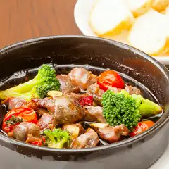 アツアツを召し上がれ！『砂肝とハツのアヒージョ（大）』