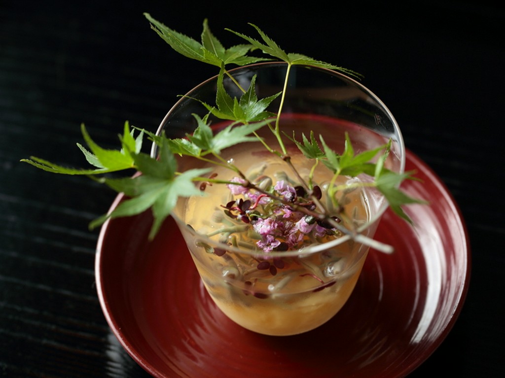 岐阜順才と山梨の桃酢の物