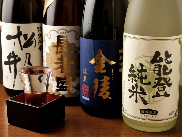日本酒好きにはたまらない、料理に良く合う銘柄を揃える