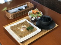 そば粉を使ったガレットで、優雅な朝食をお楽しみいただけます。