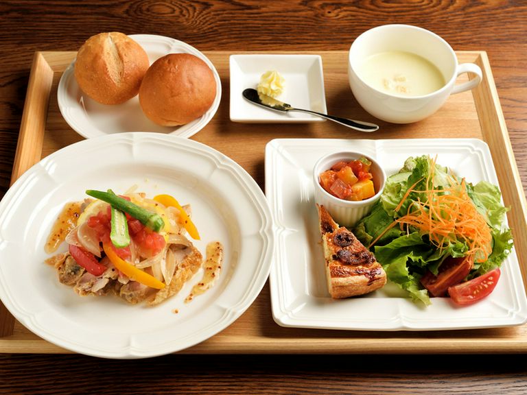 Bランチ 鶏肉のハニーマスタードマリネ