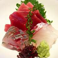 毎日の入荷の中からお好みで盛り合わせます。