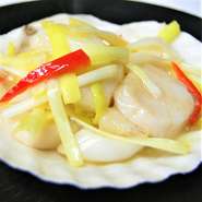 黄ニラと生ホタテの炒め（Small／Regular）