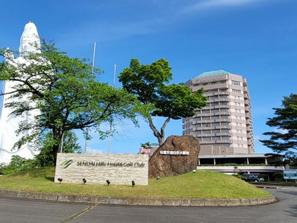 仙台ヒルズホテル＆ゴルフ倶楽部　ホテルの2階のレストラン