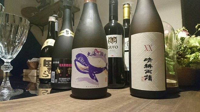 焼酎にこだわっている