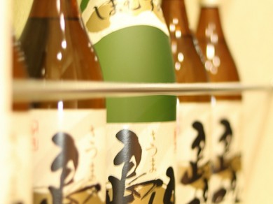 長島の焼酎をはじめ、県内産焼酎も多種ご用意しております