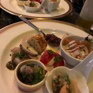 前菜の盛り合わせ