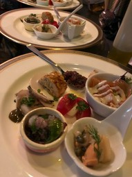 前菜の盛り合わせ