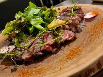 牛ハラミのレアソテー