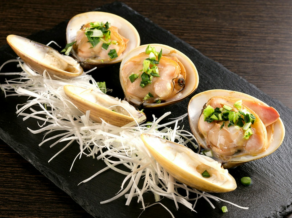 毎朝新鮮な素材を産地から直送『はまぐりの紹興酒蒸し』