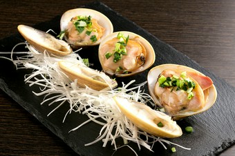 毎朝新鮮な素材を産地から直送『はまぐりの紹興酒蒸し』