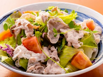 沖縄県産　ちゅら豚の冷しゃぶサラダ