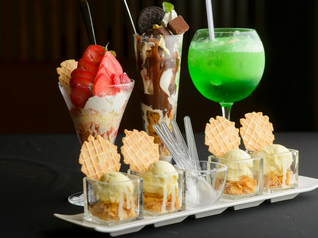 焼肉に合うスイーツも勢ぞろい