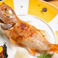 脂ののったジューシーな白身魚です。やはり塩焼きが一番!!　その旨味を十分に味わえます。