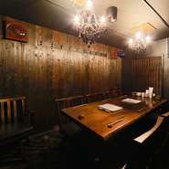 6人掛けの完全個室です。