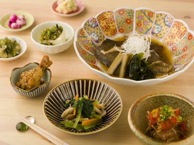 四季折々、いろいろな料理を味わえる『おかずがつまみ』