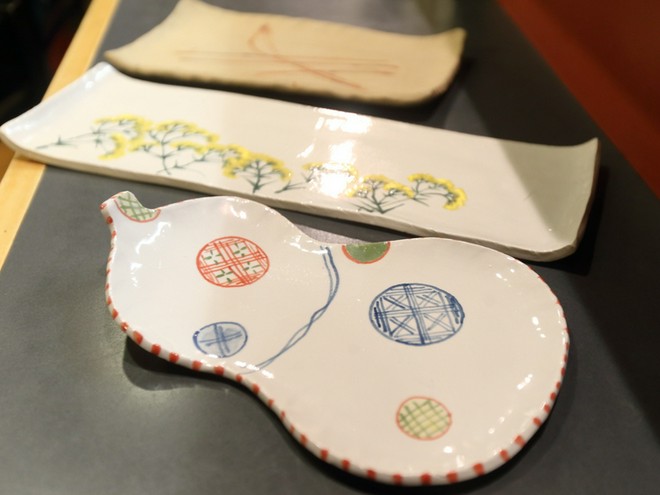 食器・内装にこだわっている