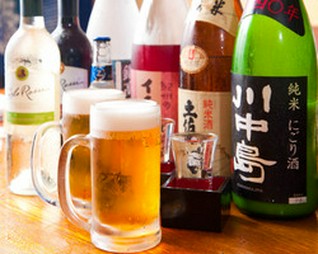 お一人様500円プラスで飲み放題ドリンクがグレードアップ！！！
